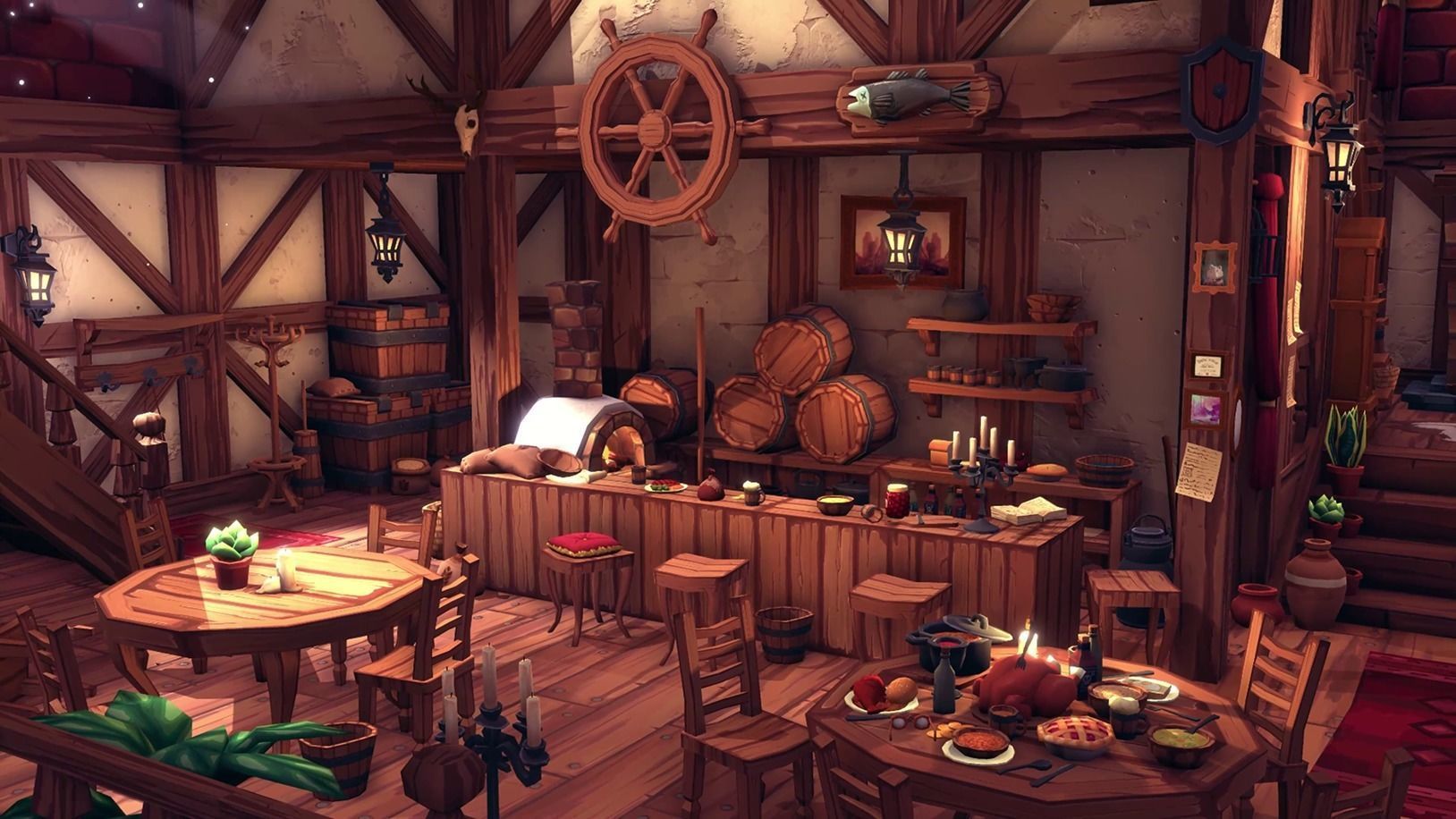 FANTASTIC - Interior Pack Low-poly 3D model_6