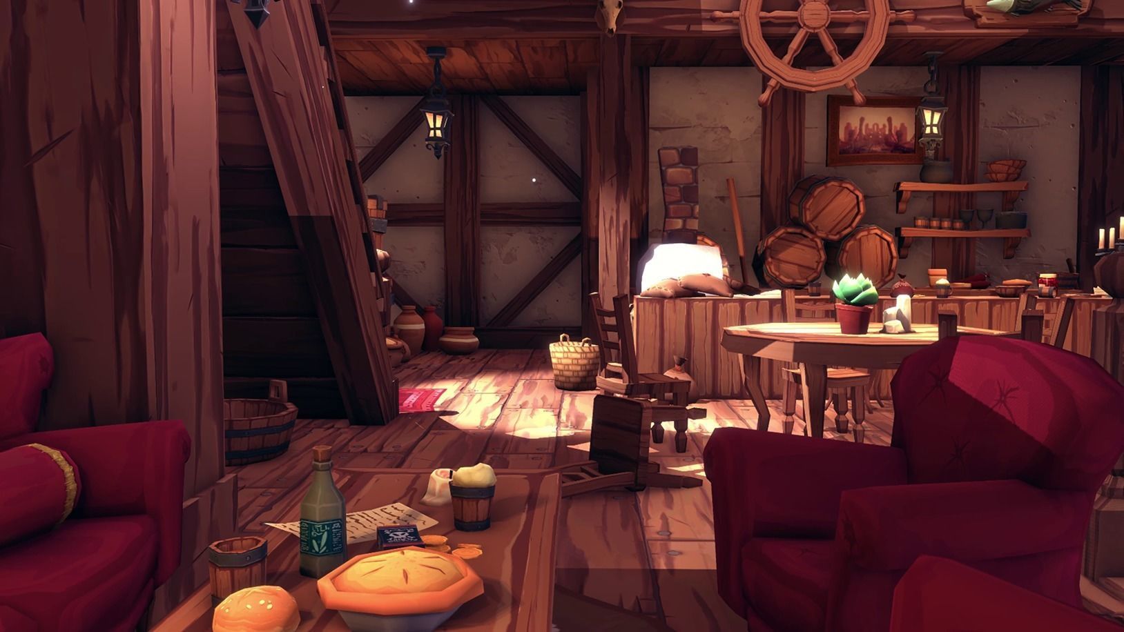 FANTASTIC - Interior Pack Low-poly 3D model_10