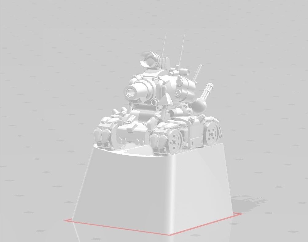 3D Print KEYCAP 6 in 1 set 7 3D print model_34