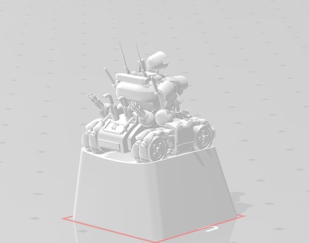 3D Print KEYCAP 6 in 1 set 7 3D print model_38