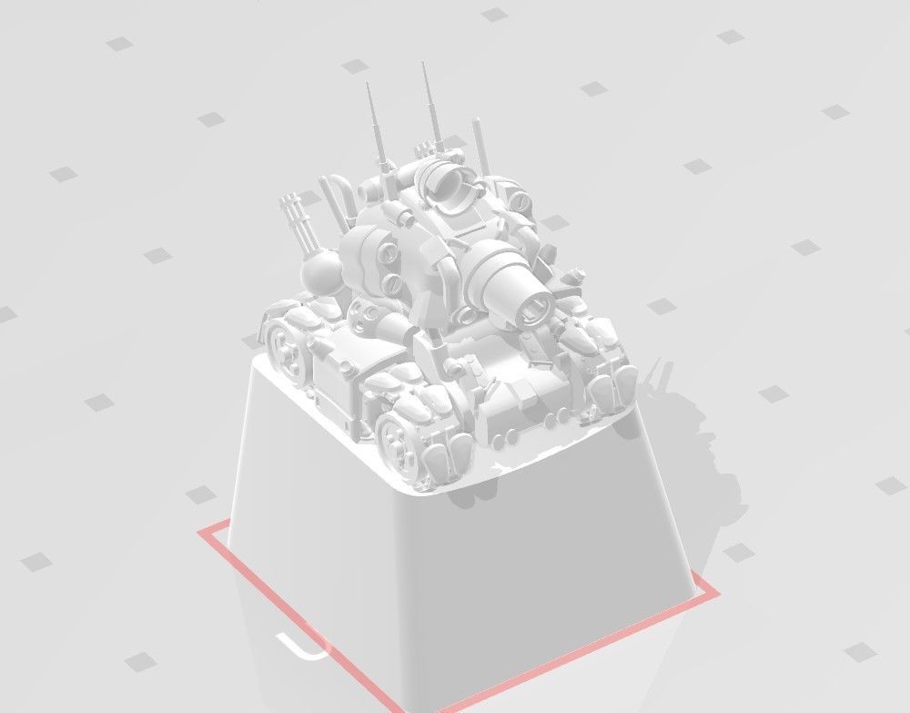 3D Print KEYCAP 6 in 1 set 7 3D print model_39