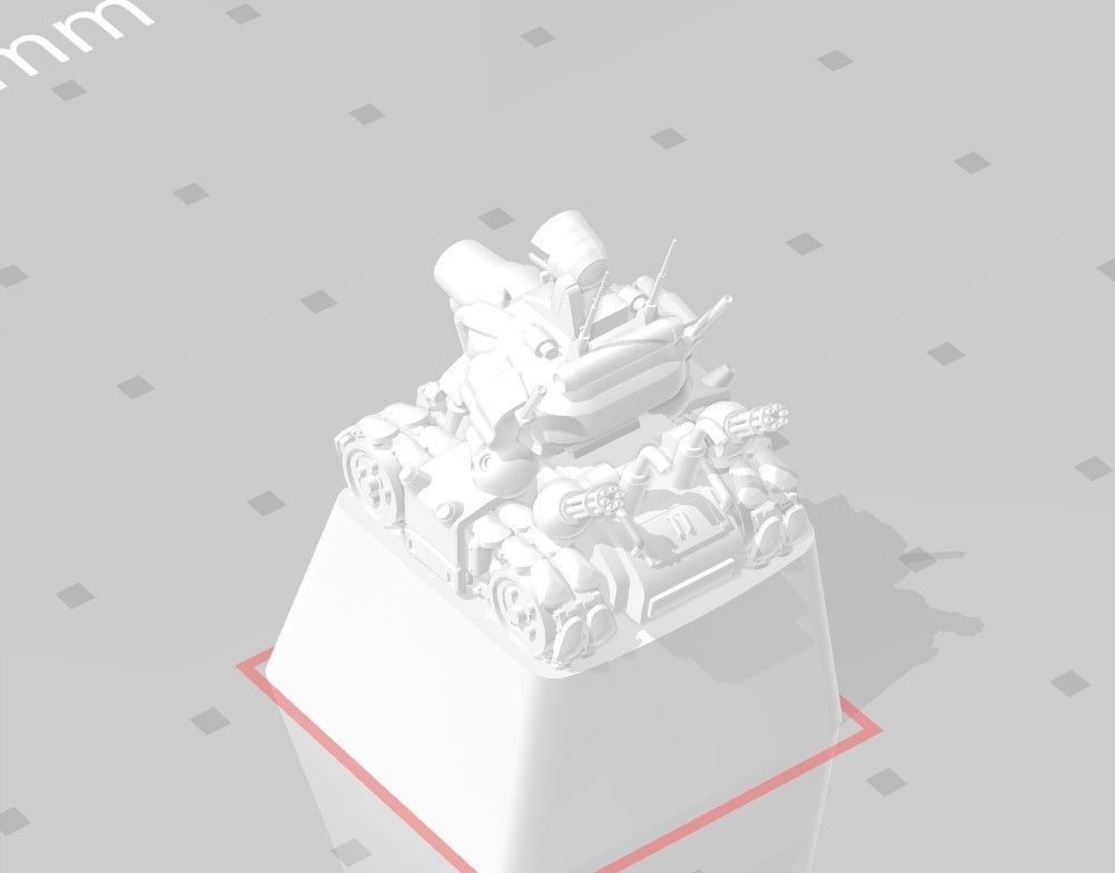 3D Print KEYCAP 6 in 1 set 7 3D print model_30