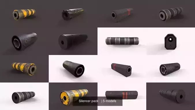 Silencer pack  
