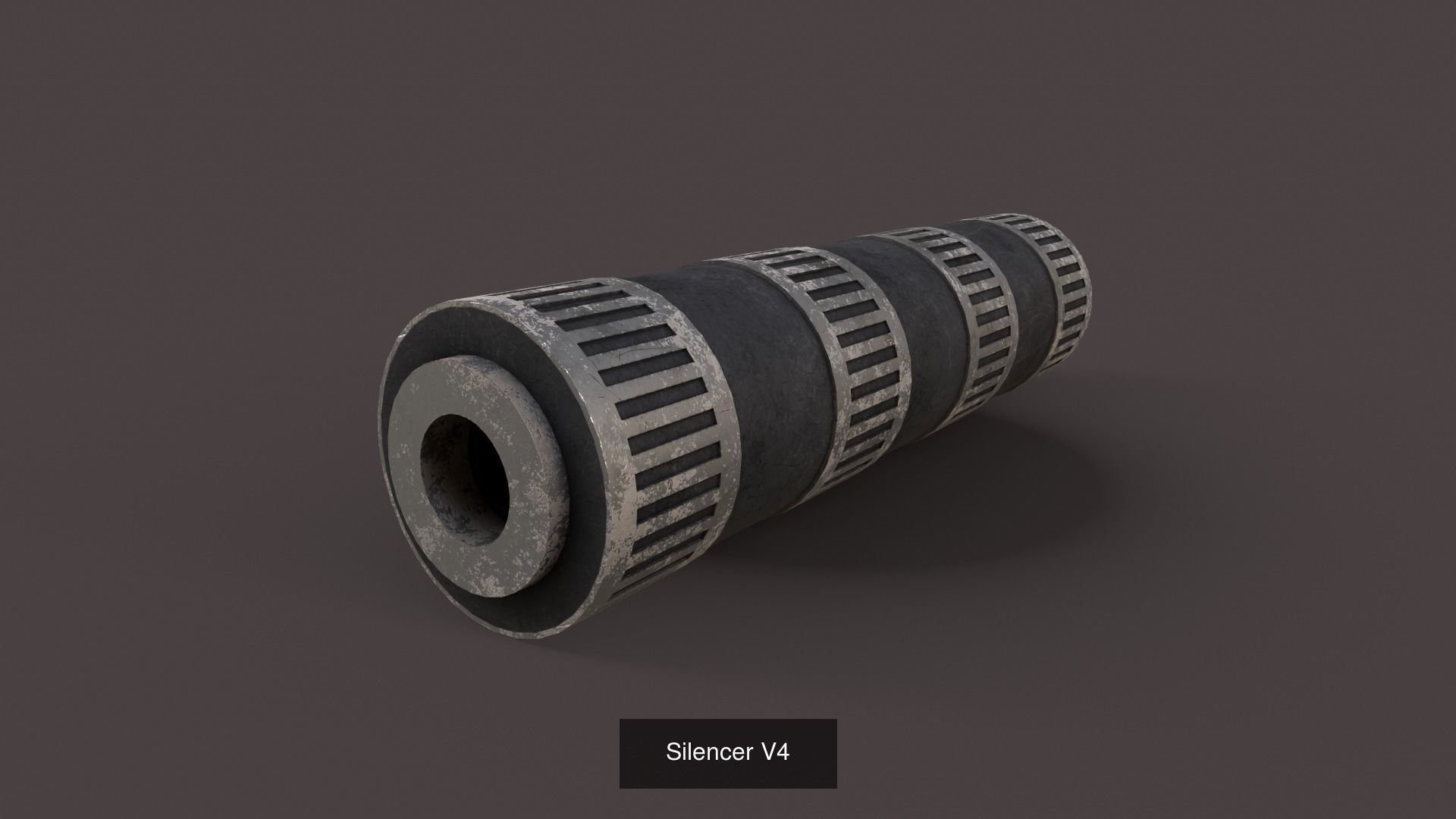 Silencer pack   3D Model Collection_10