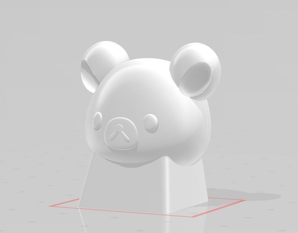 3D Print keycap 6 in 1 set 10 3D print model_28