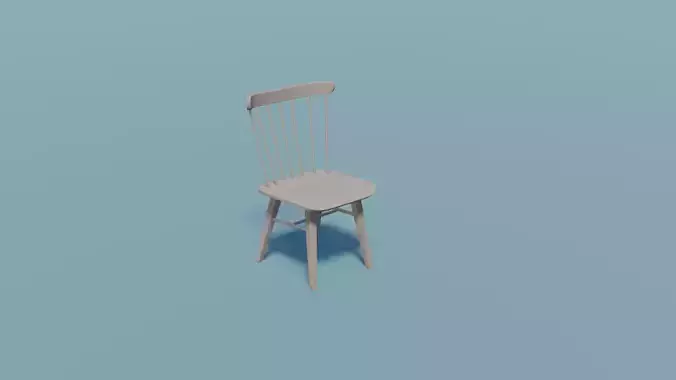 Wooden chair