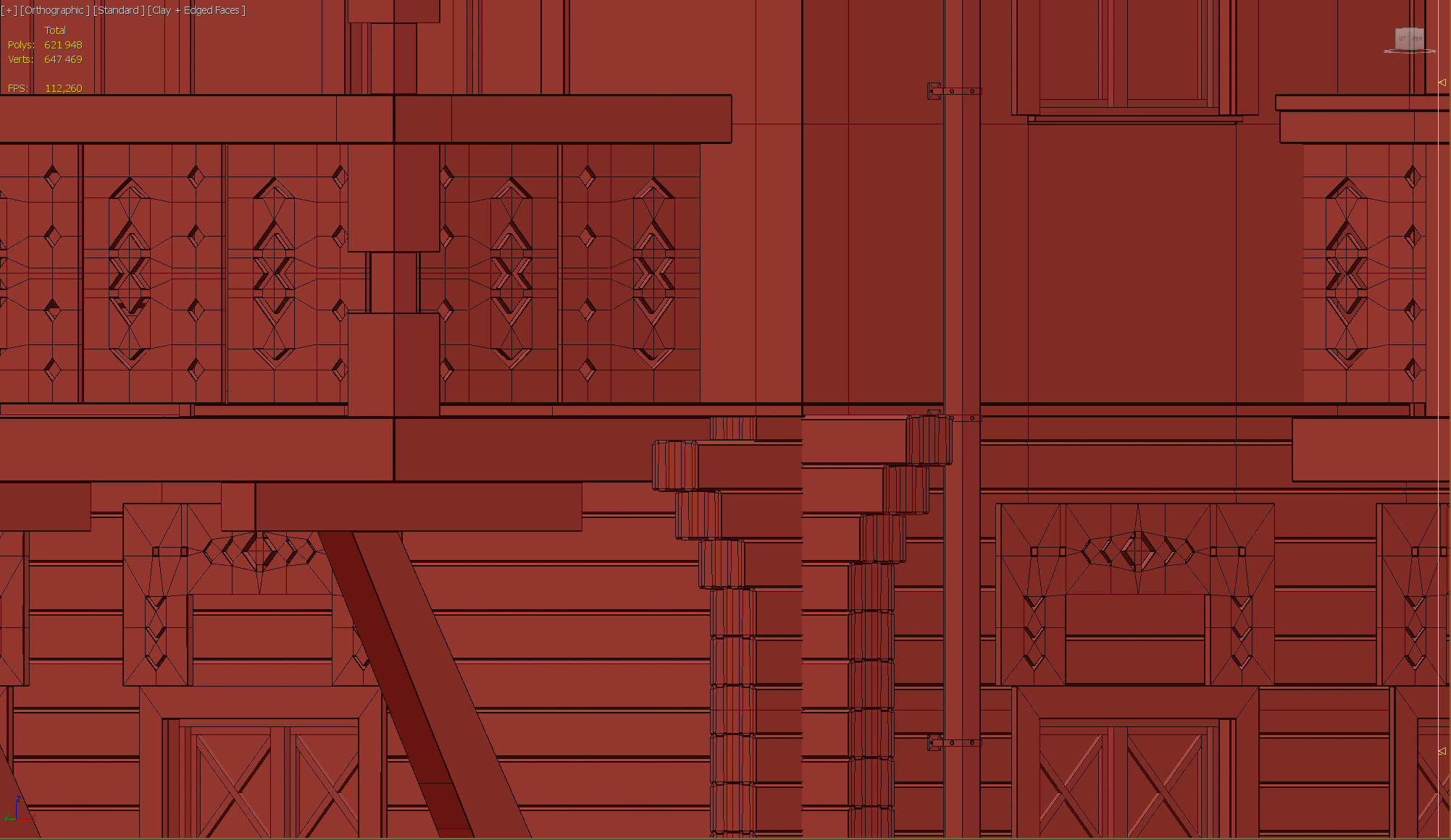 Wood house 3D model_22