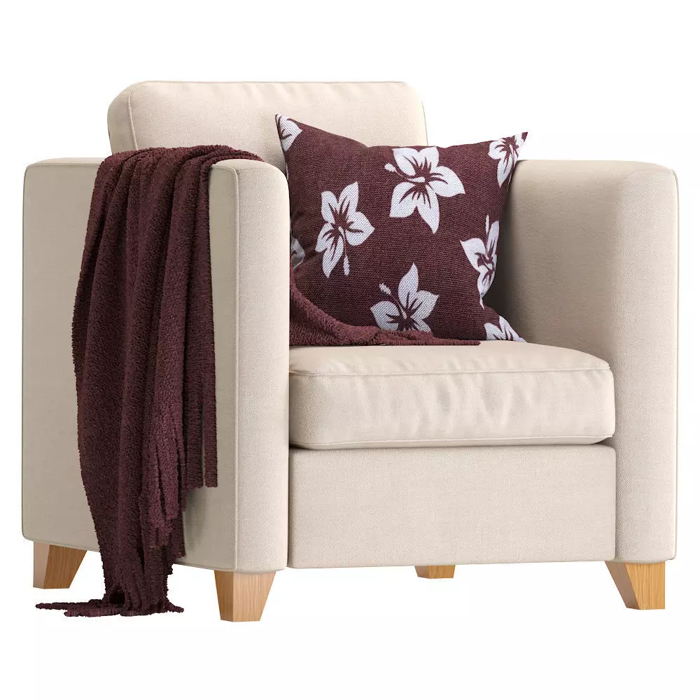 ARMCHAIR BARI MT 3D model_0
