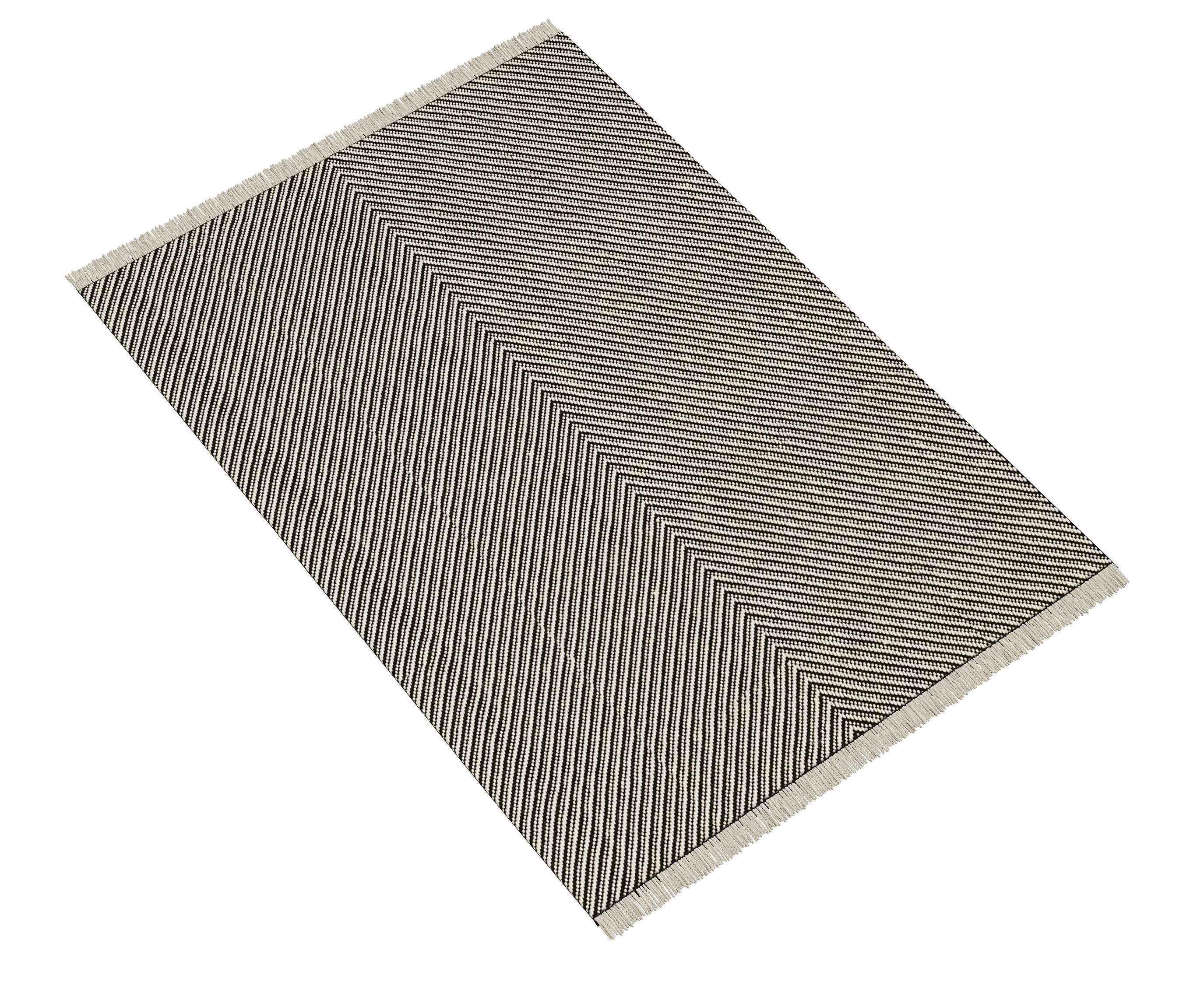 Chevron Woven Area Rug 3D model_4