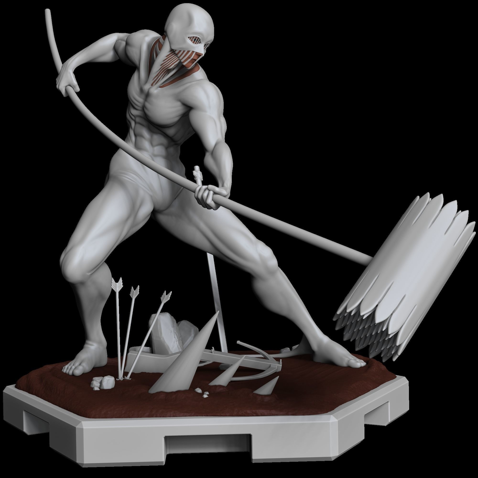 Warhammer - Shingeki no Kyojin 3D print model_3