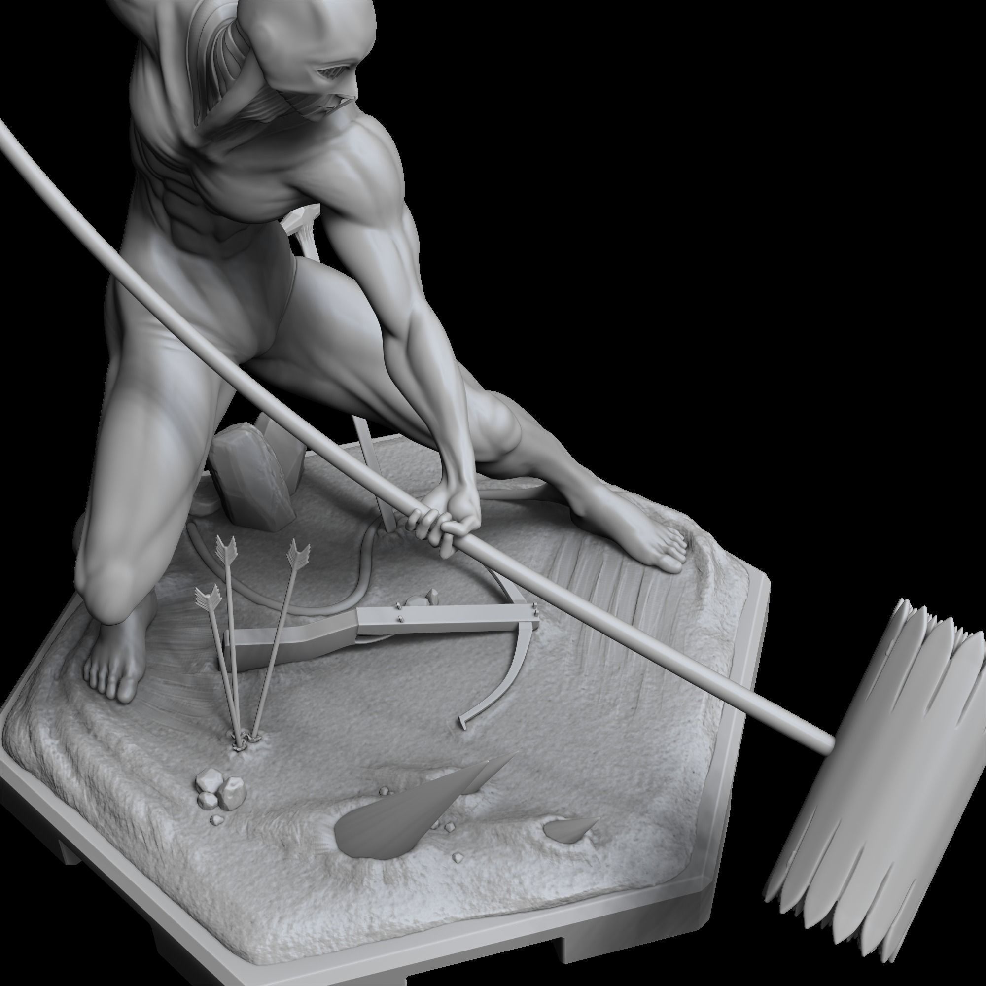 Warhammer - Shingeki no Kyojin 3D print model_6
