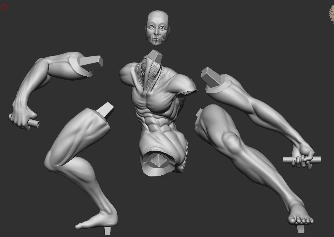 Warhammer - Shingeki no Kyojin 3D print model_7