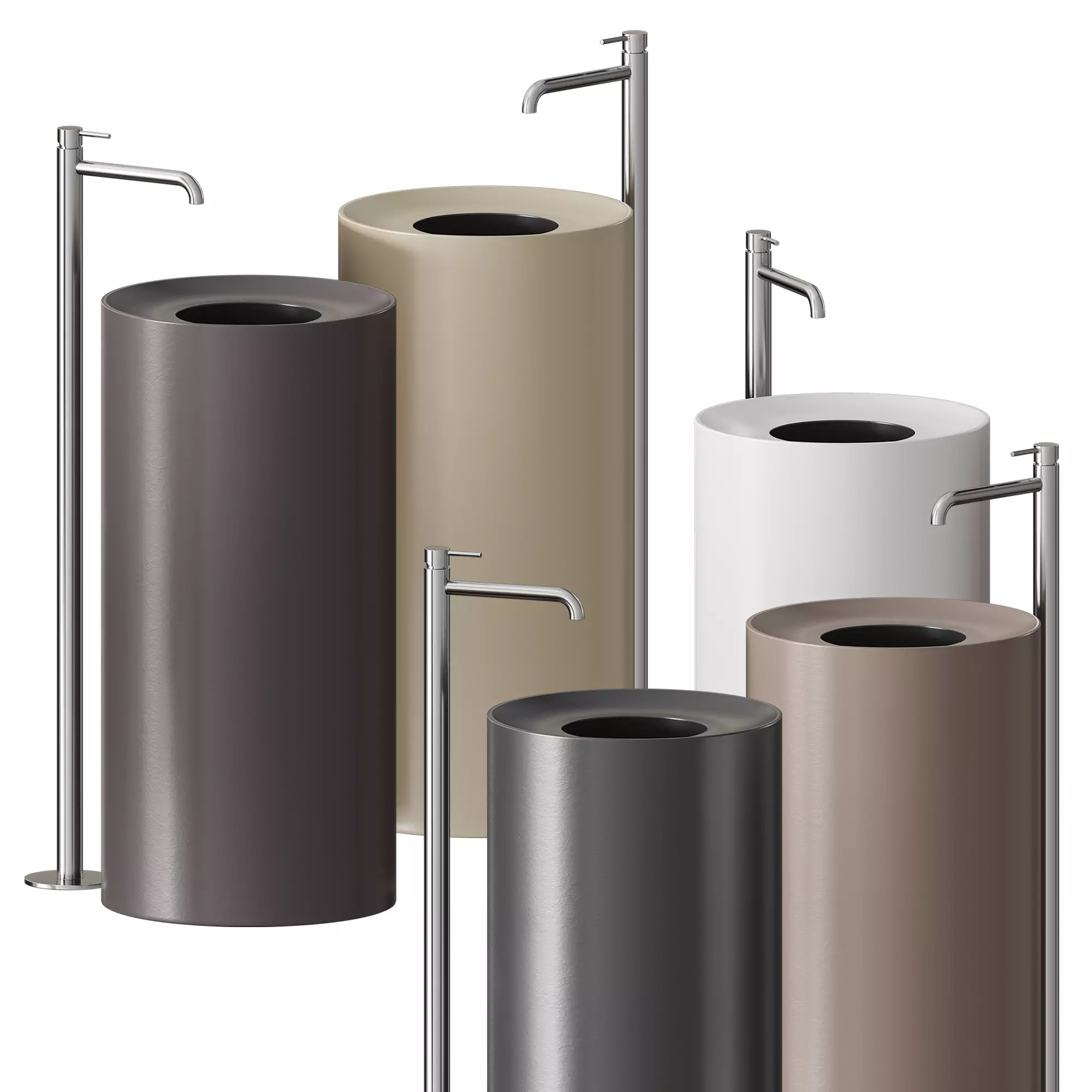 Rexa Design HOLE Washbasin 3D model_0