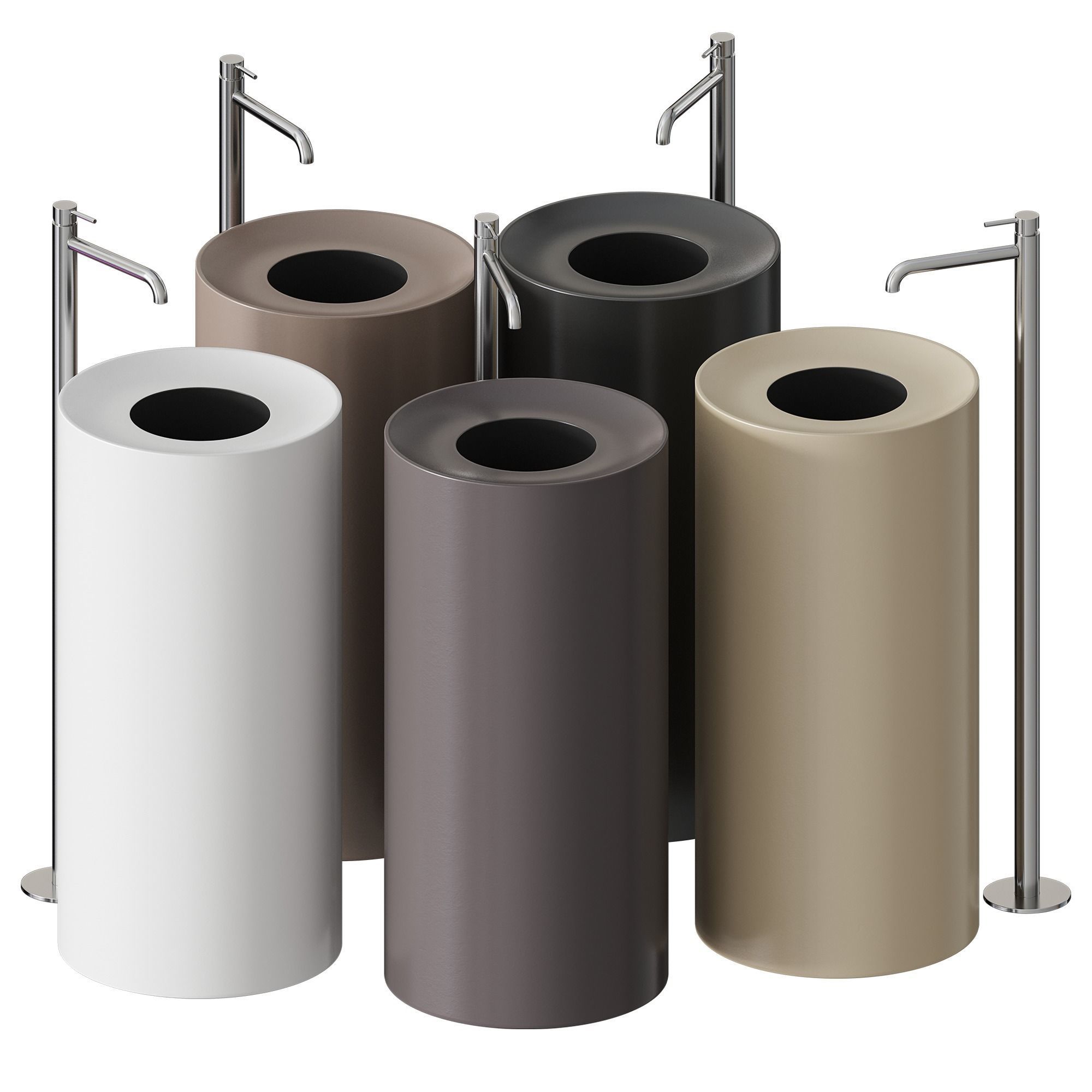 Rexa Design HOLE Washbasin 3D model_1