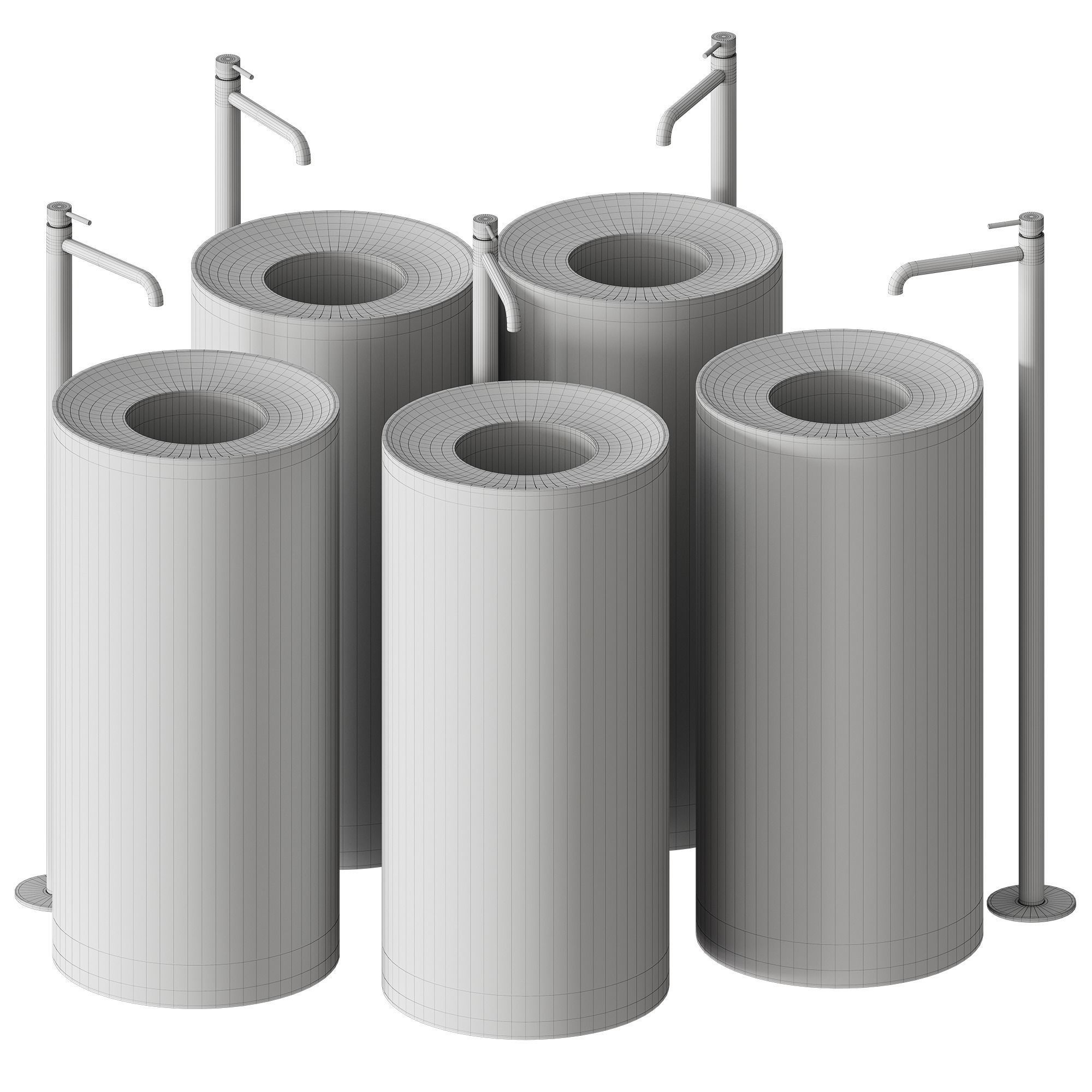 Rexa Design HOLE Washbasin 3D model_2