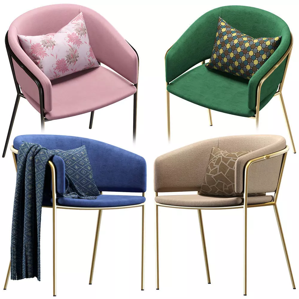 La Forma Chair KONNIE 3D model