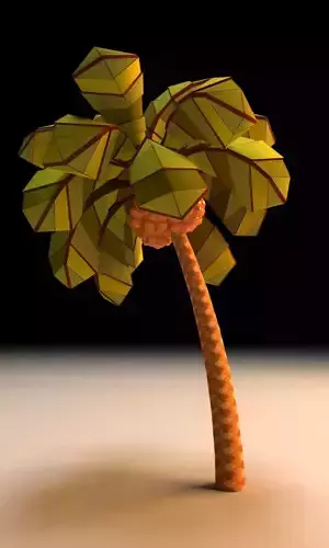 cartoon palm 