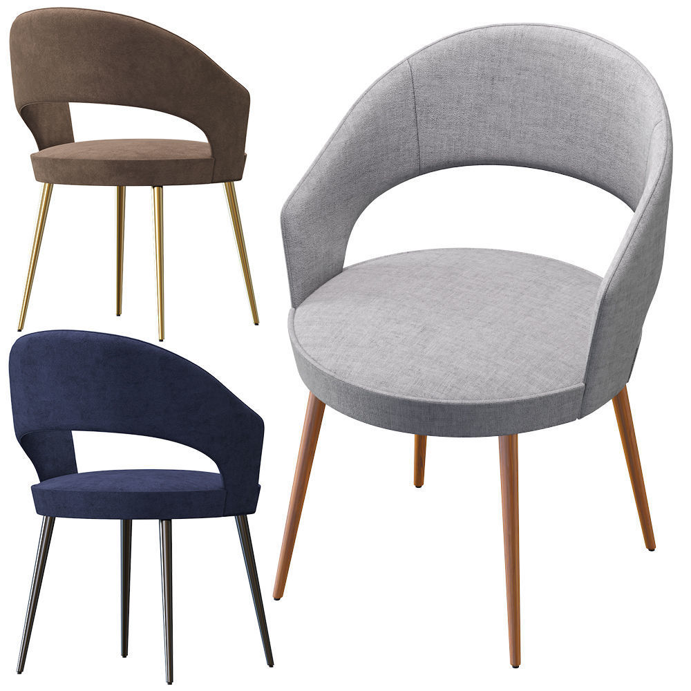 Whitehouse Chair Lucrezia Italy 3D model_2