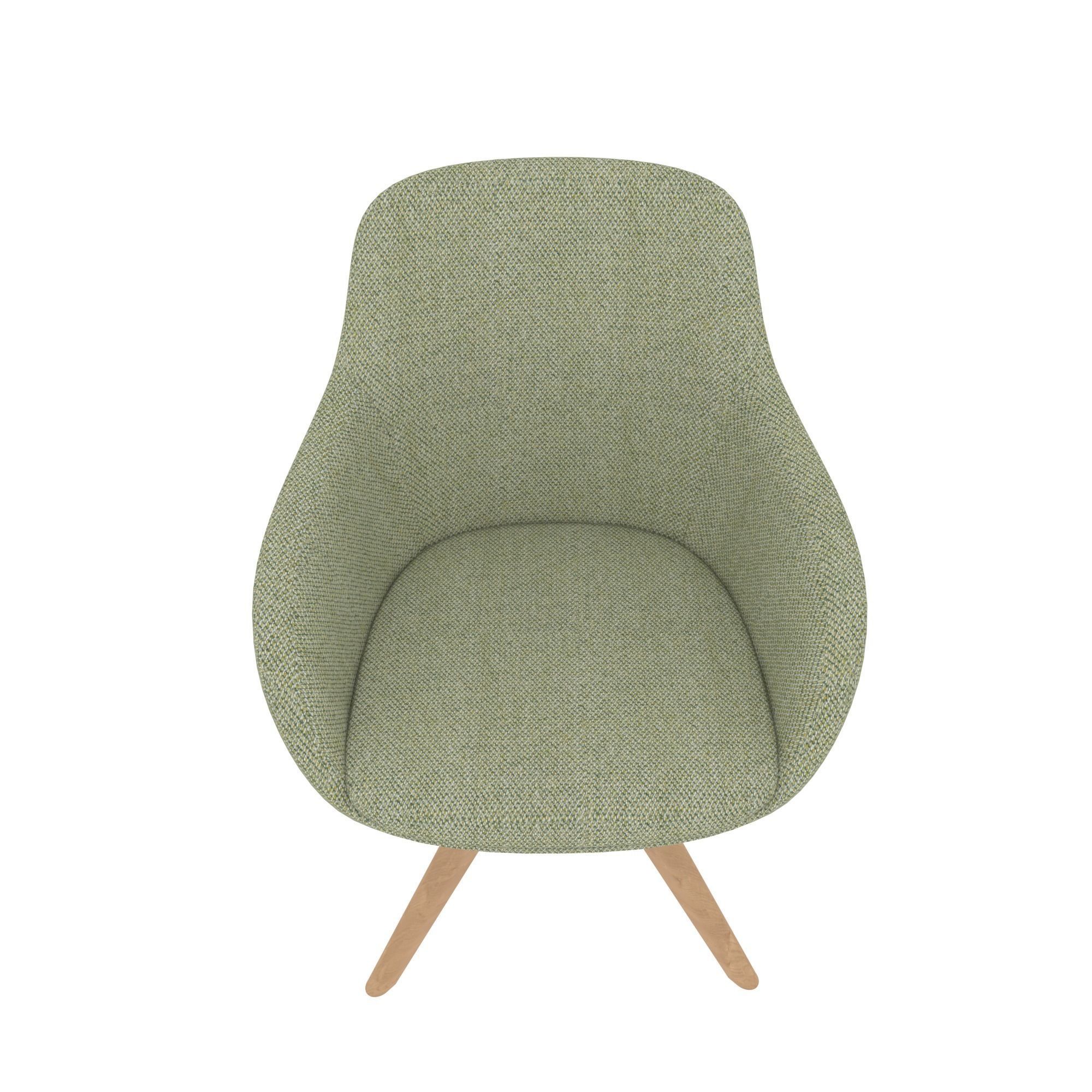 Arm Chair 3D model_3