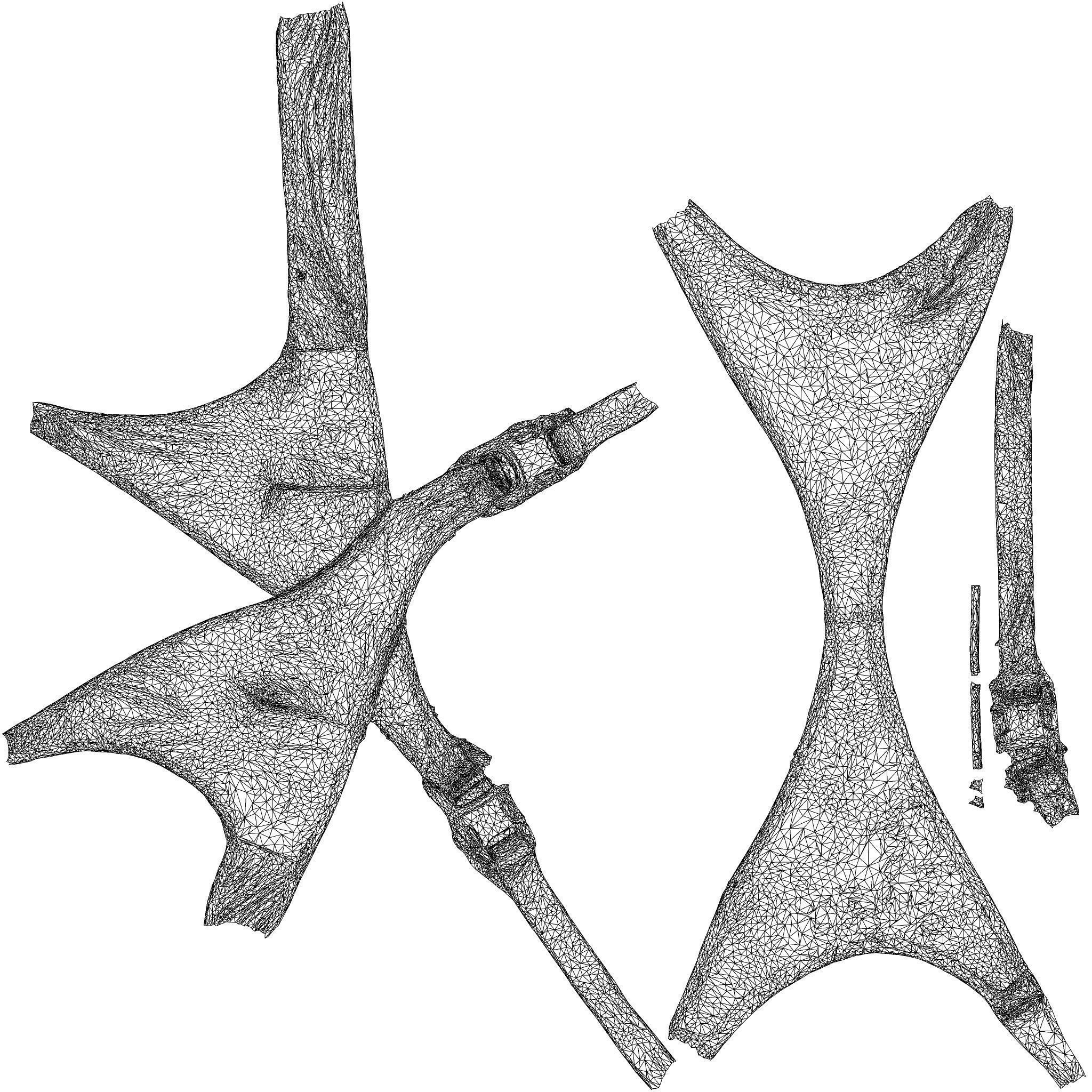 Buckle Swimsuit 3D model_8