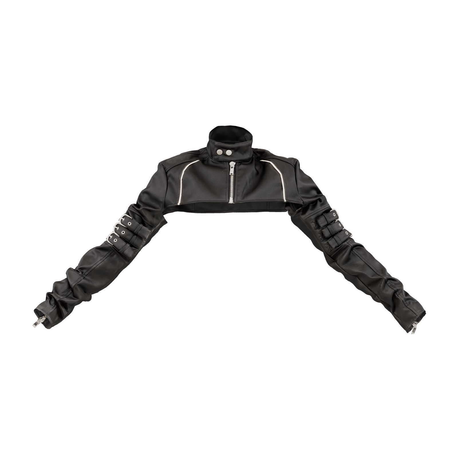 Buckle Sleeve Top 3D model_1