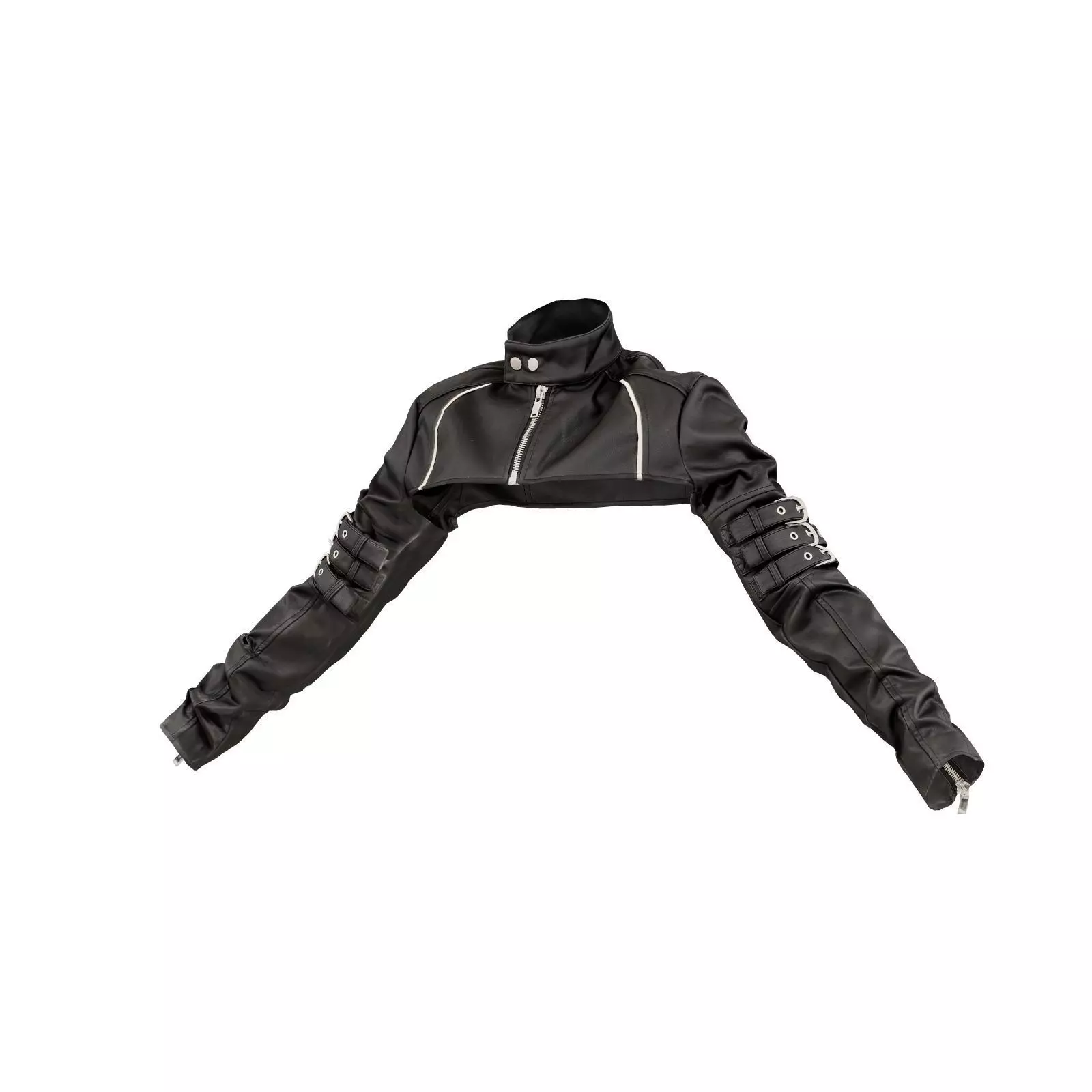 Buckle Sleeve Top 3D model_0