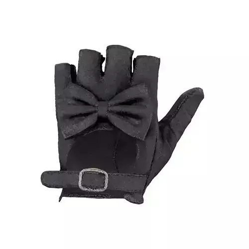 Bow Gloves 3D model