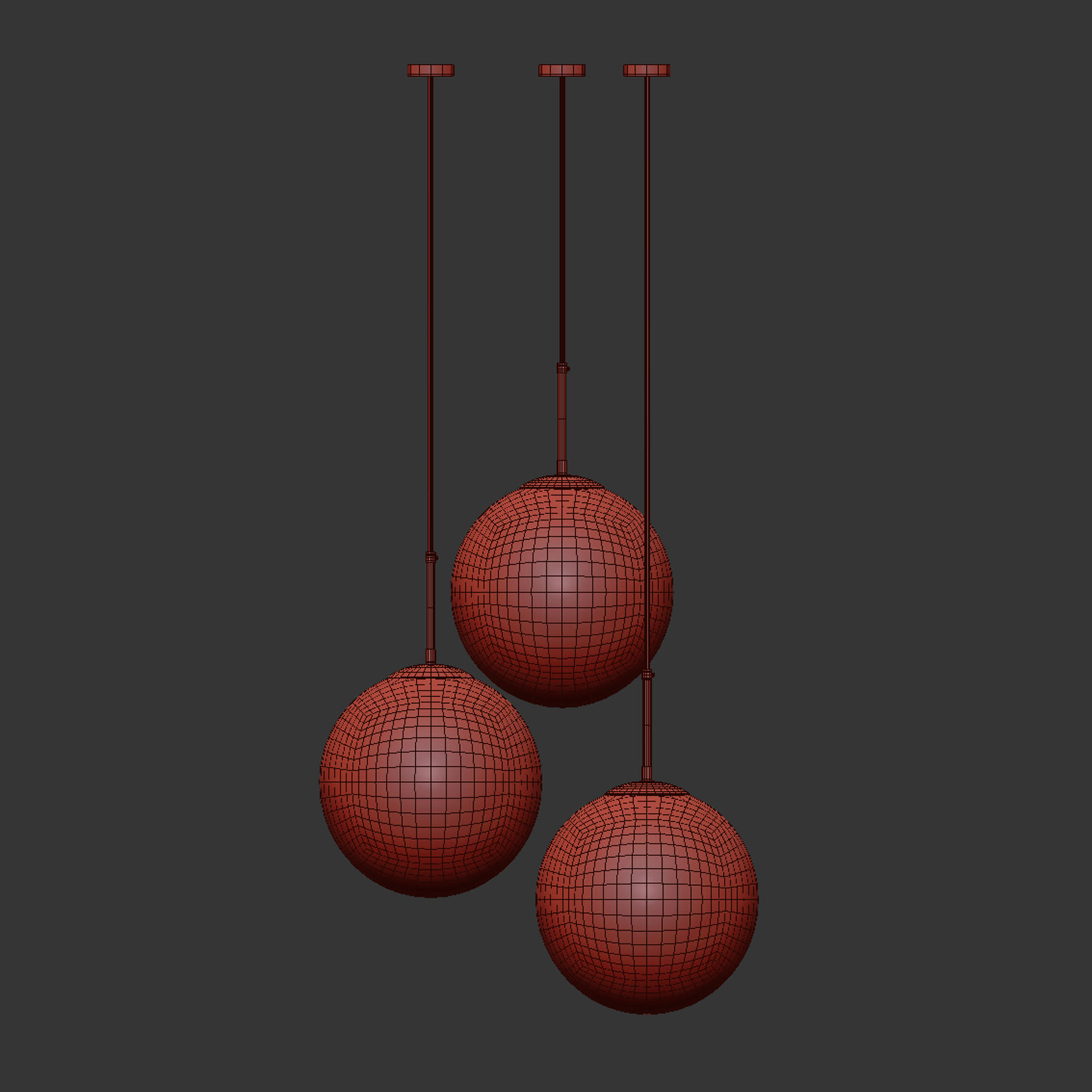 PENDANT LAMP LIBERTA 3 3D model_9