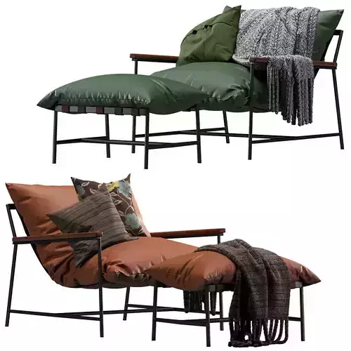 Vail Leather Lounge Chair