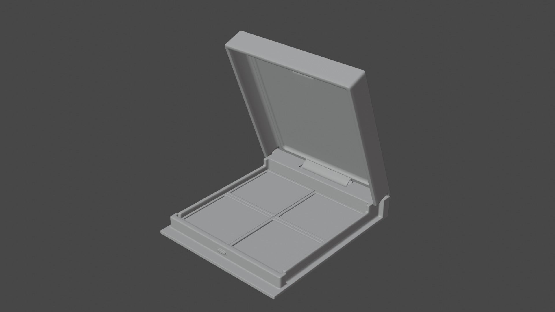Makeup box 3D model_7