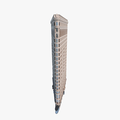 Flatiron Building Low-poly 3D model
