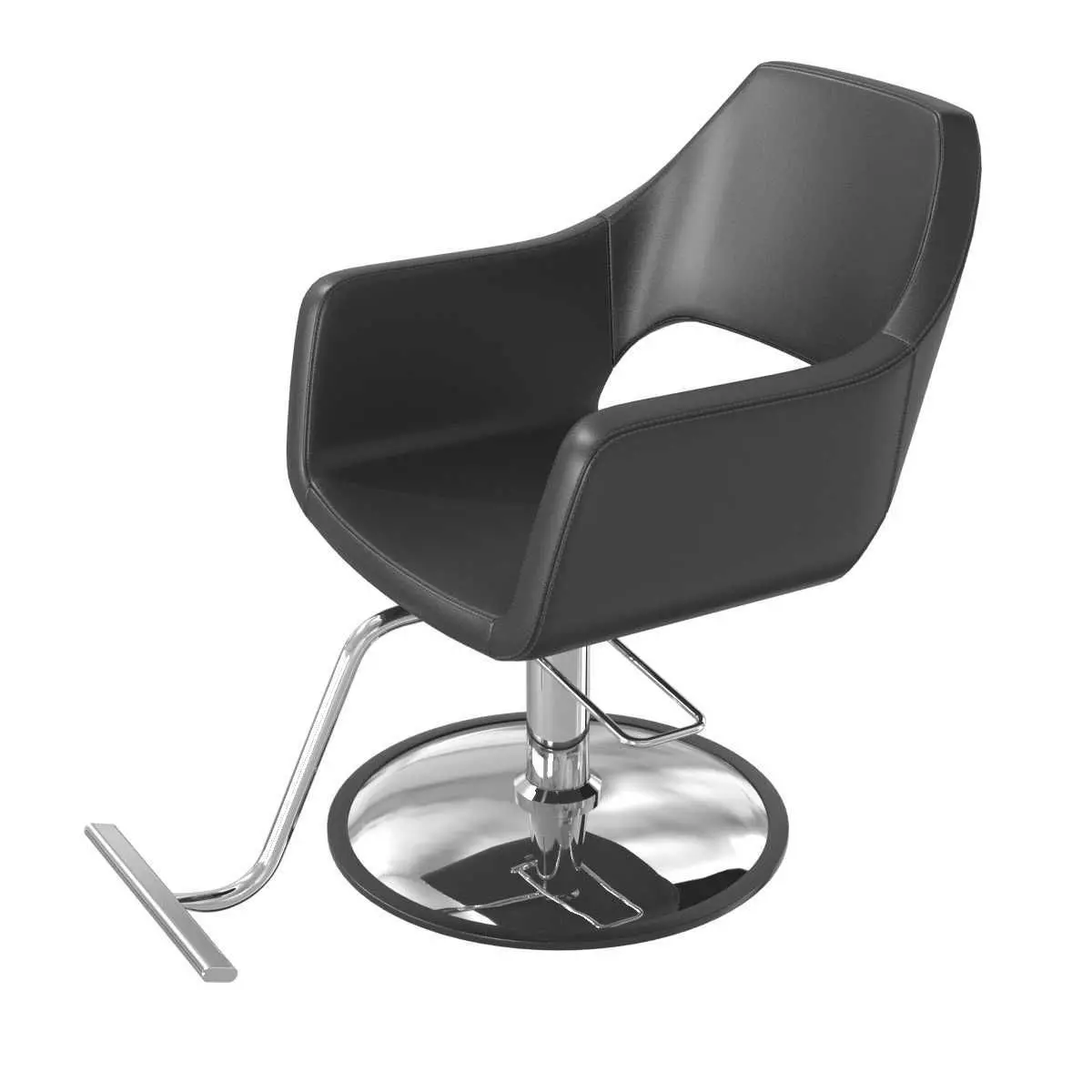 Richardson Salon Styling Chair by Salon Smart 3D model_0