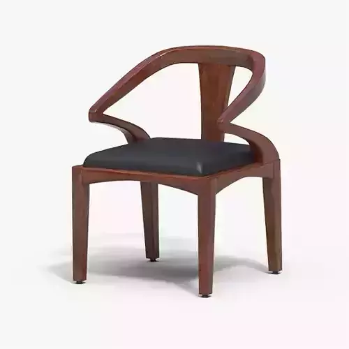 Elegant Arm-Chair teak finish