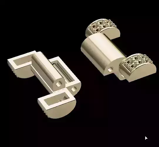 bracelet model and lock