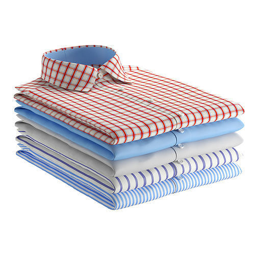 Folded Shirts Set 1 3D model
