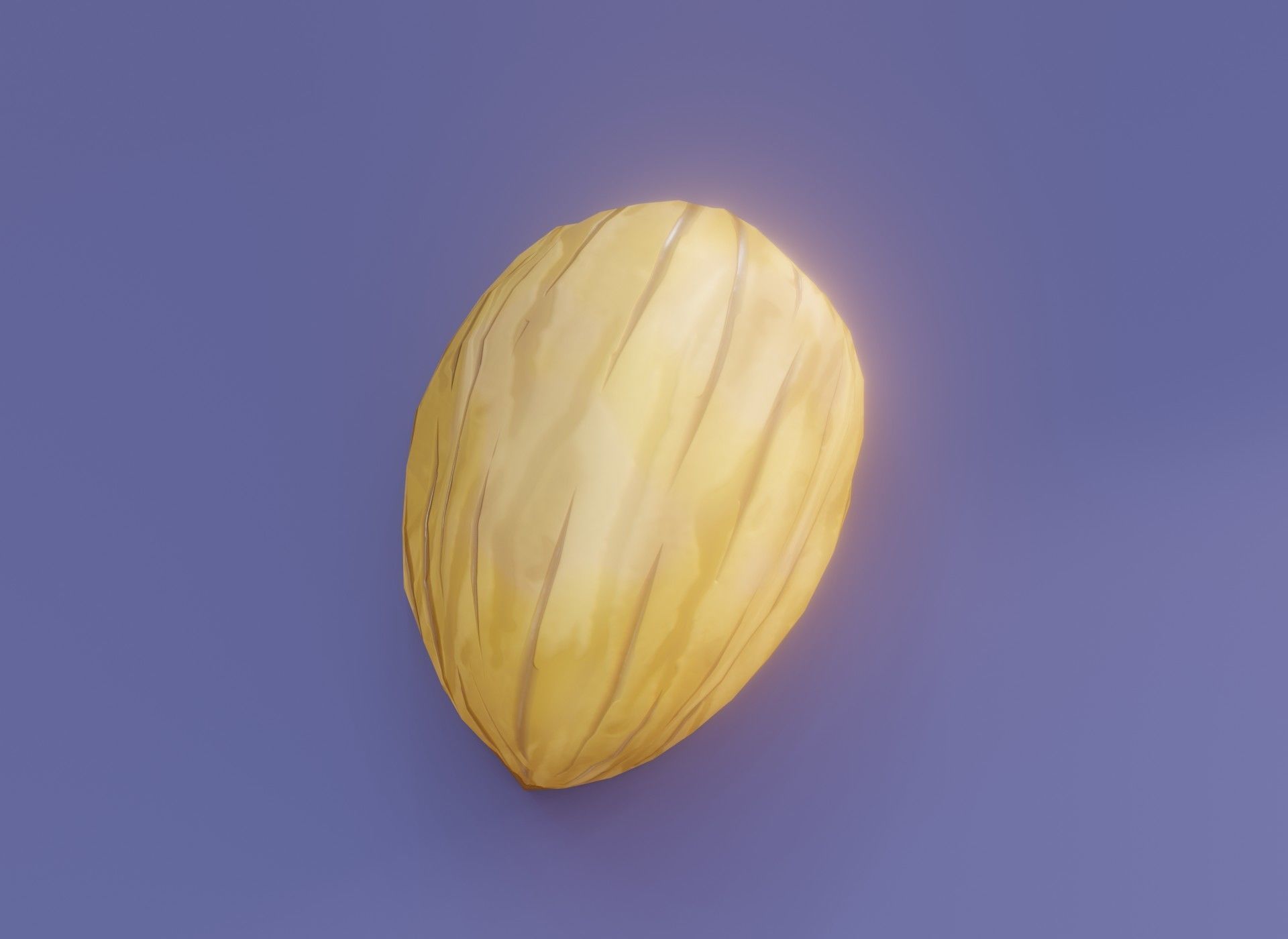 Cartoon Walnut 3D Model Low-poly 3D model_14