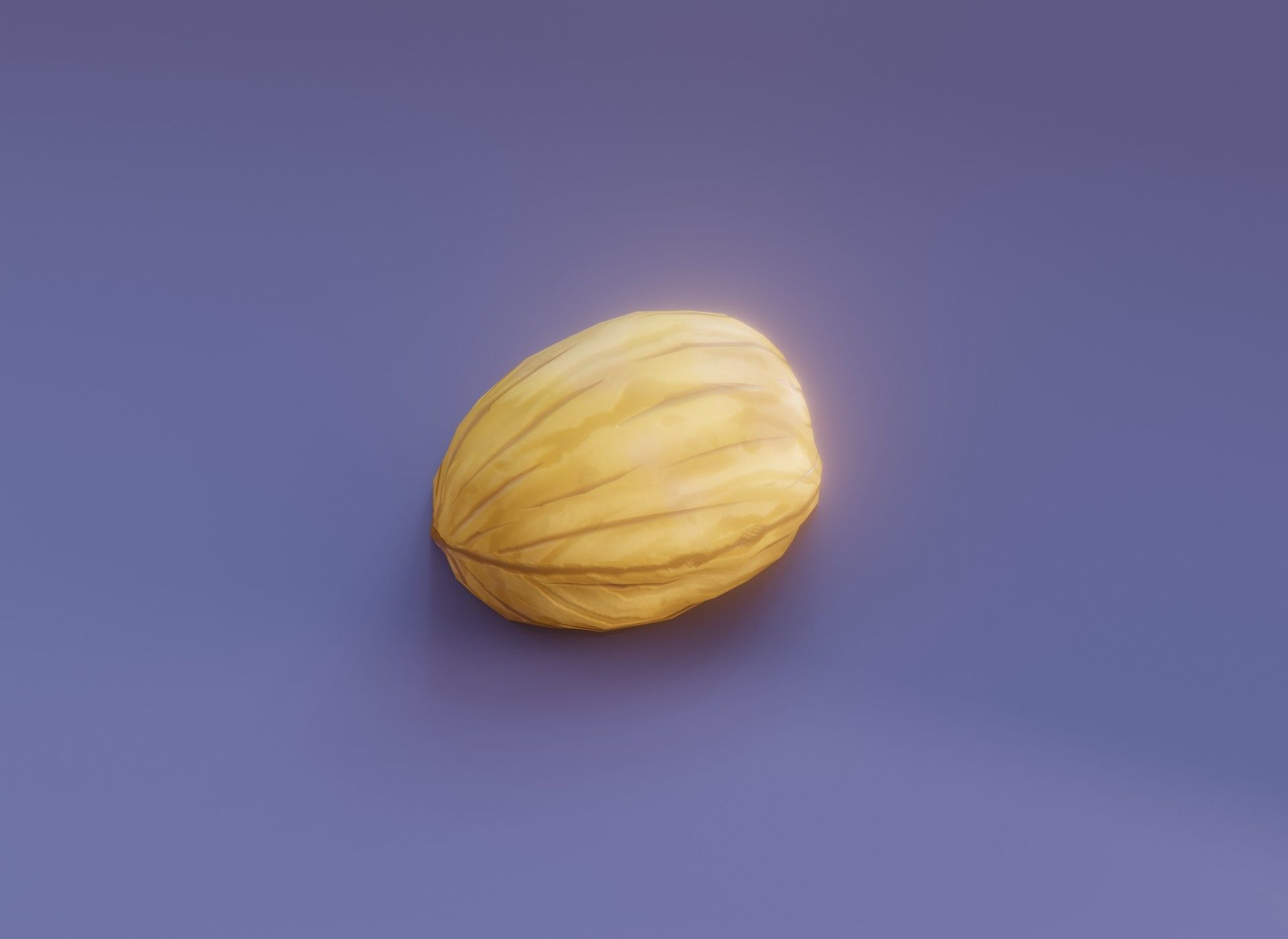 Cartoon Walnut 3D Model Low-poly 3D model_19