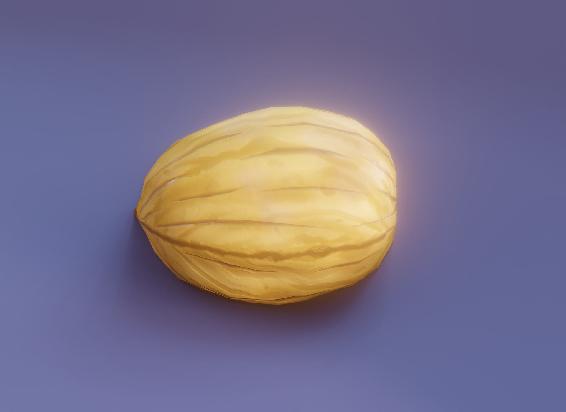 Cartoon Walnut 3D Model Low-poly 3D model_13