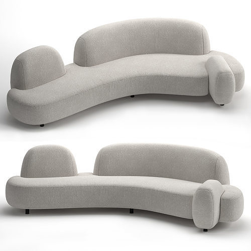 Mathieu Lehanneur Familiyscape sofa 3D model