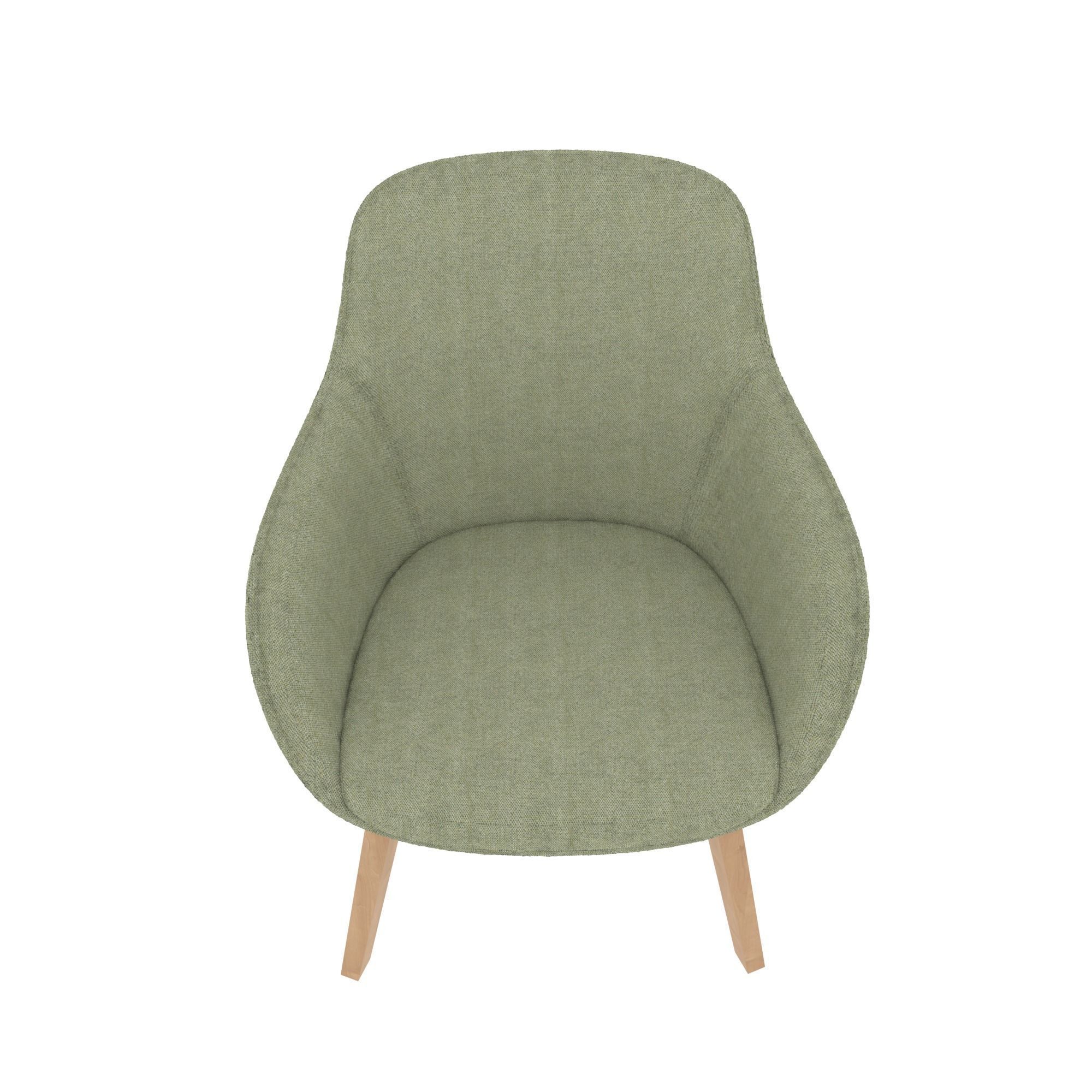 Arm Chair 3D model_3