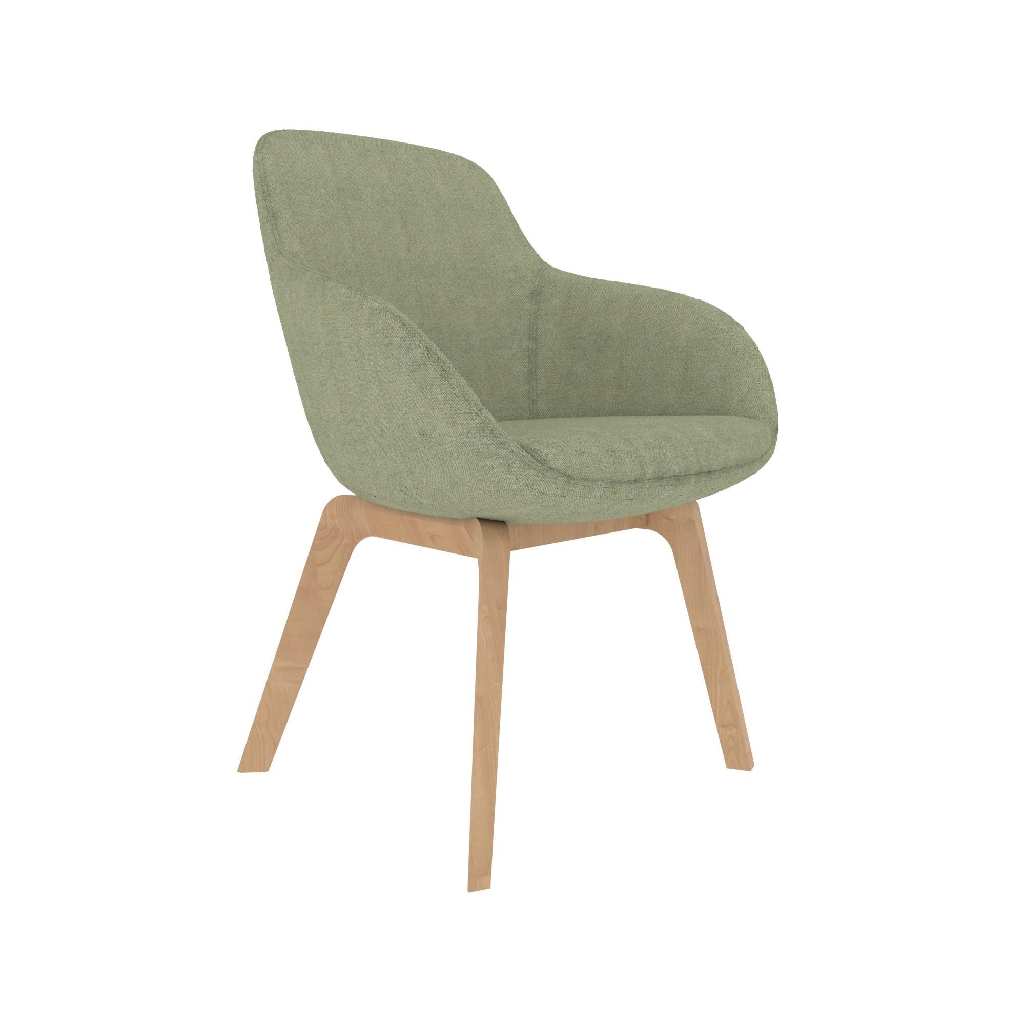 Arm Chair 3D model_1