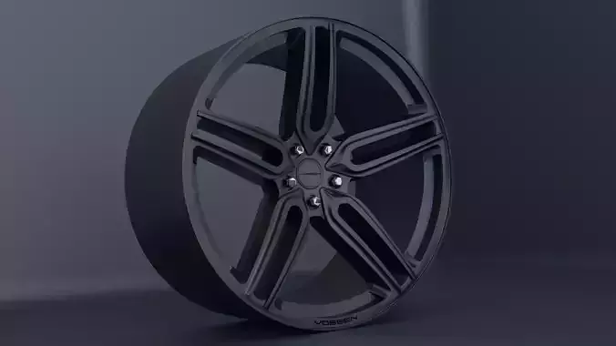Vossen Wheel HF1 printable 3D print model