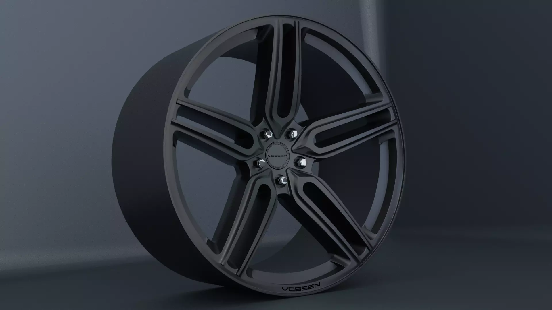 Vossen Wheel HF1 printable 3D print model_0
