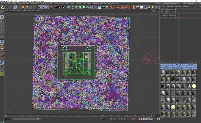 Corona - C4D Scene Files - House Rochter Exterior 3D model 7