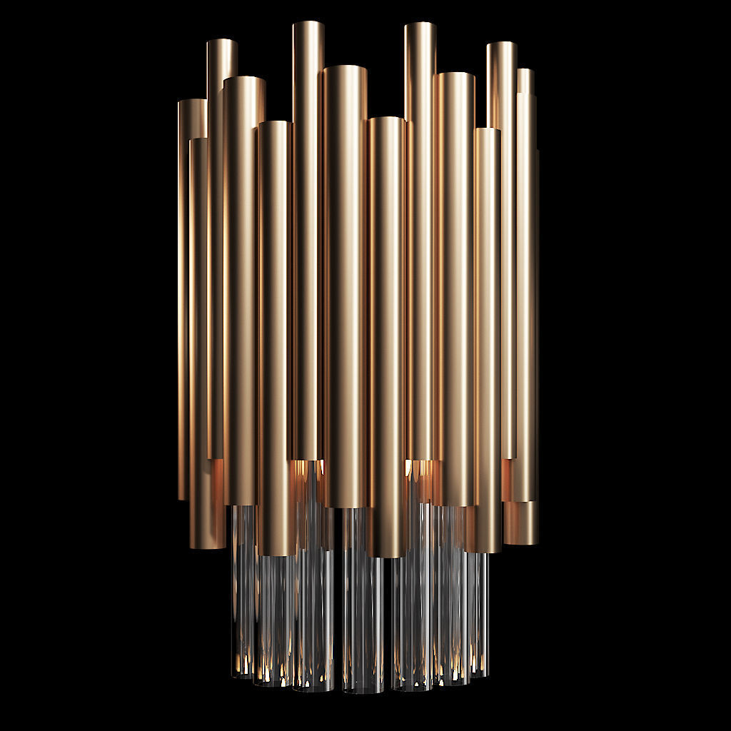Wall lamp MAYTONI Coliseo MOD135WL-01BS 3D model_3