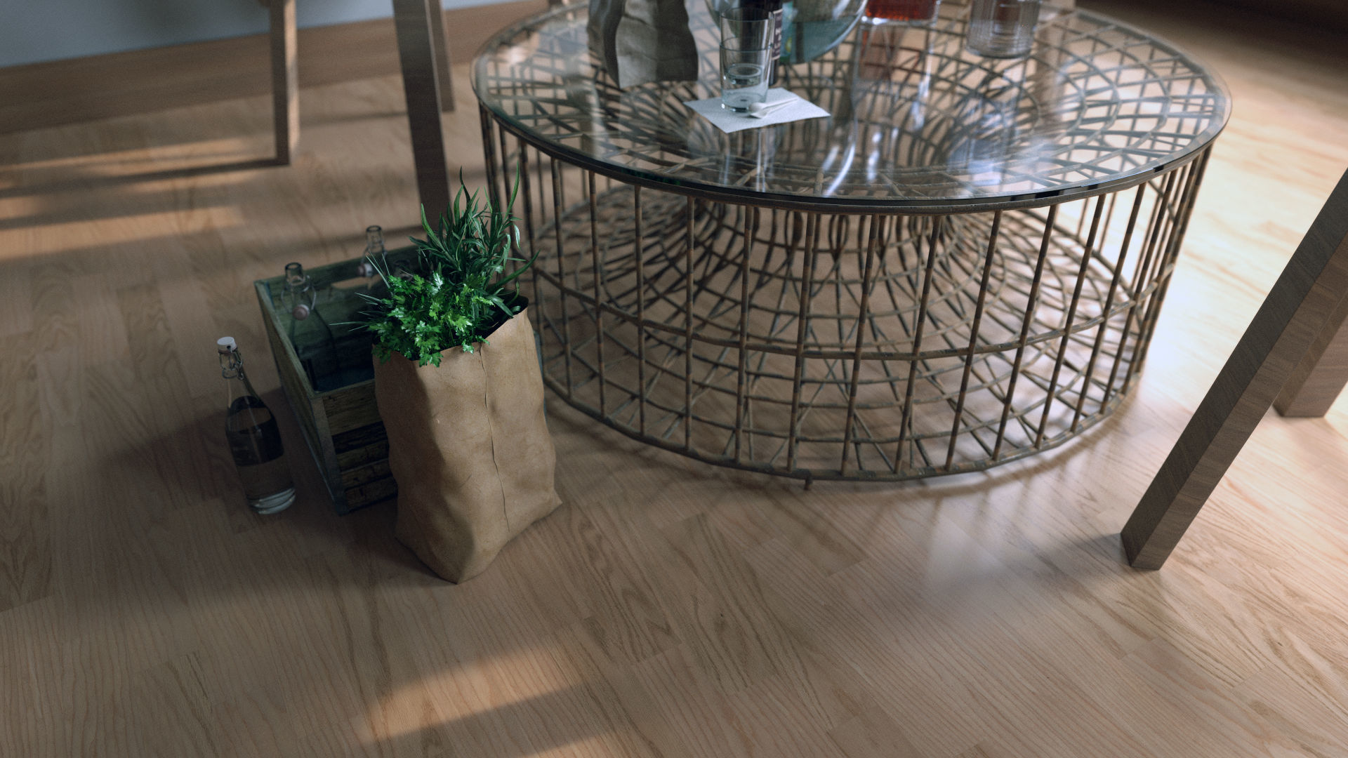 Cozy Loft 3D model_6