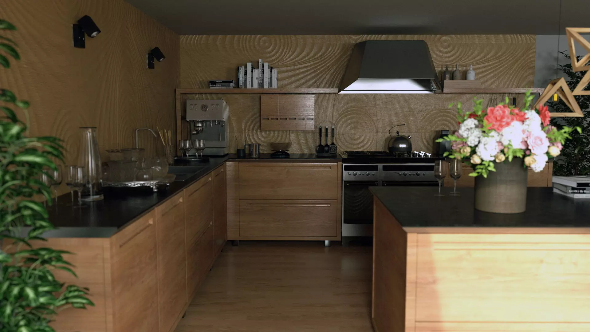 Cozy Loft 3D model_0