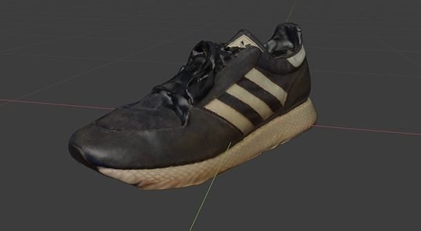 Adidas shoes Free 3D model