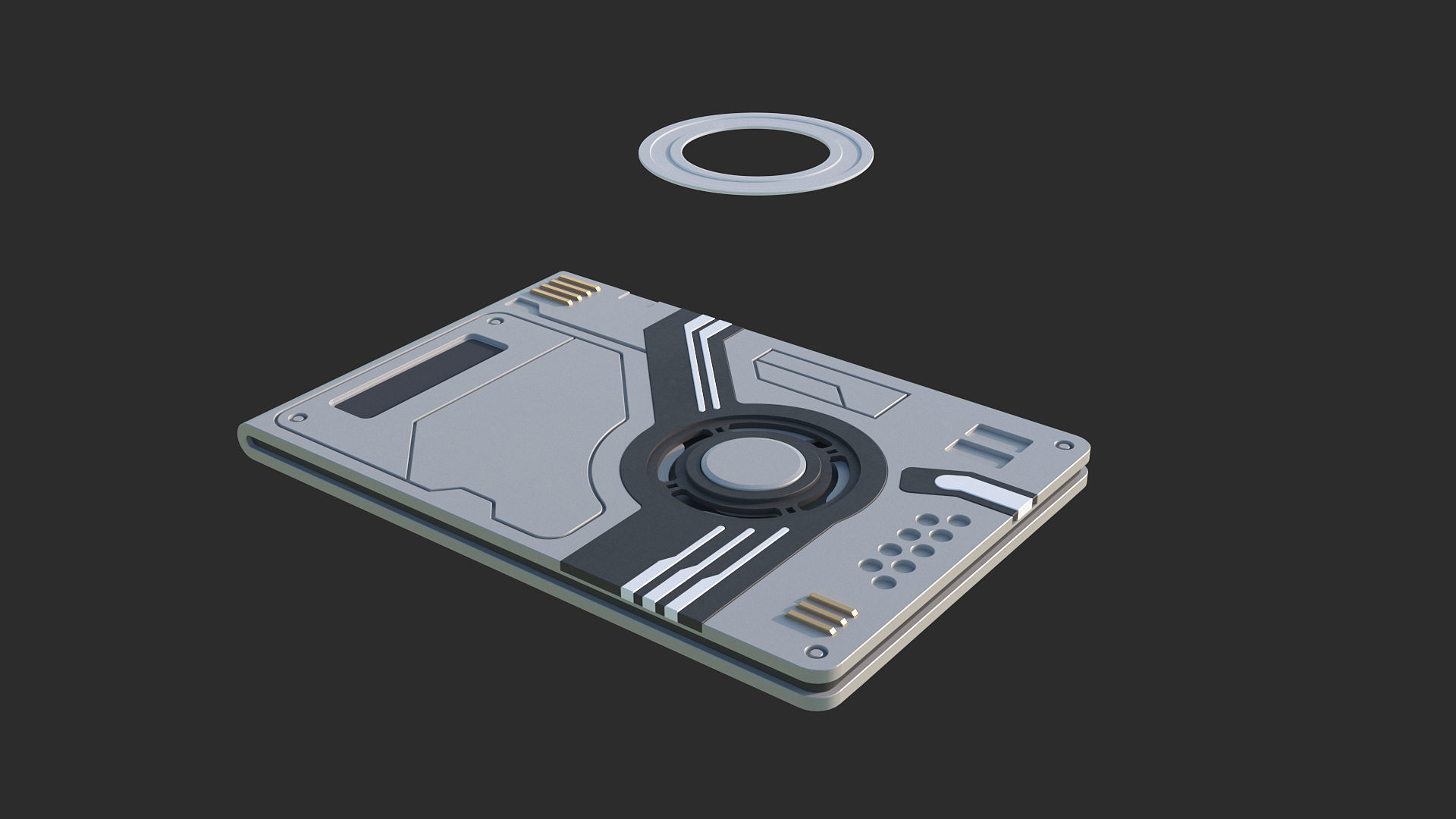 Printable Time Travel Card Case - Alice 3D print model_8