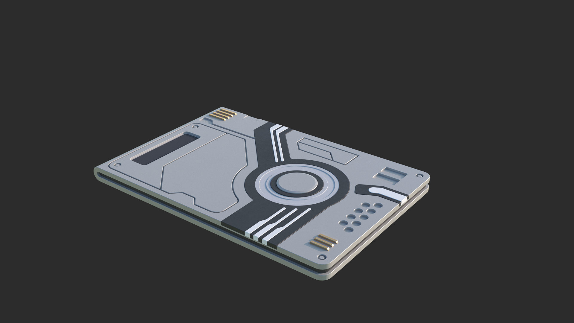 Printable Time Travel Card Case - Alice 3D print model_7